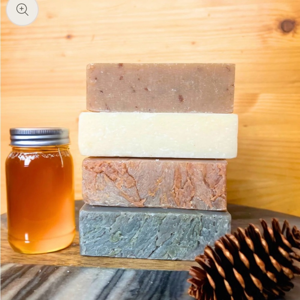 Flax | 4-Bar Handmade Natural Soap Bundle